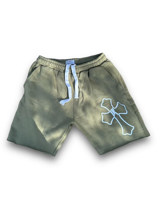 1K Olive Green Shorts