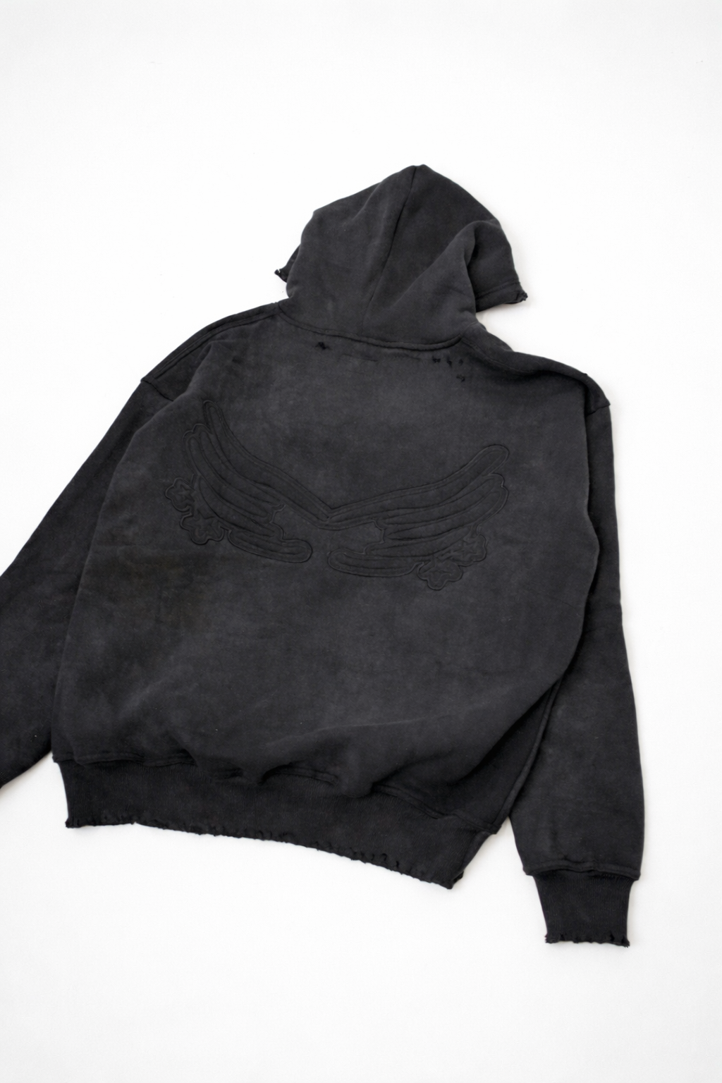 1K Distressed Hoodie