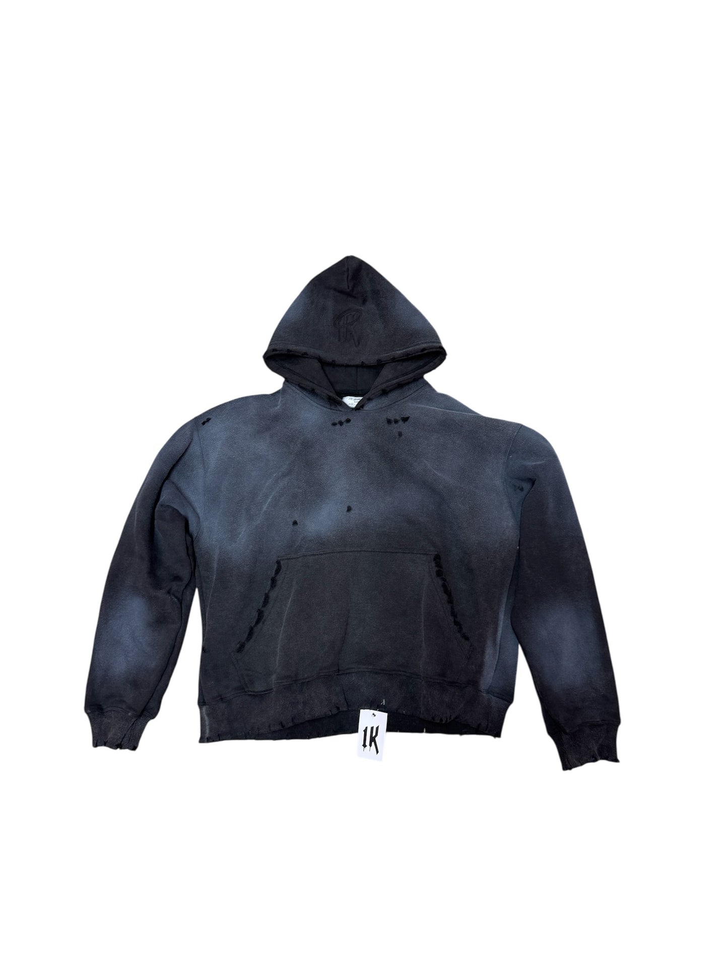 1K Distressed Hoodie